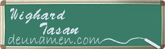 Wighard Tasan Visitenkarte